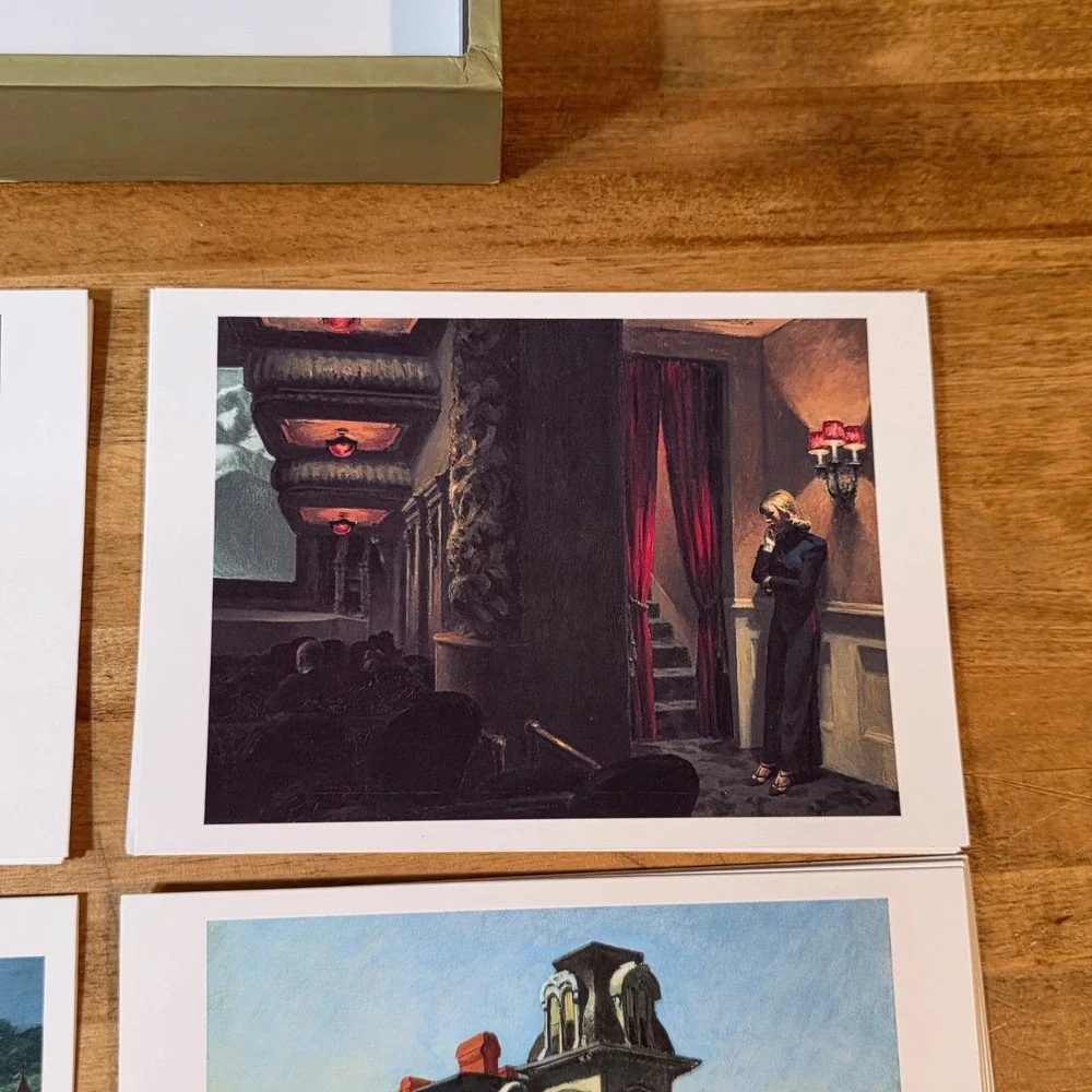 Edward Hopper MoMA Note Card Set 13 Blank Cards Envelopes American Realism Art